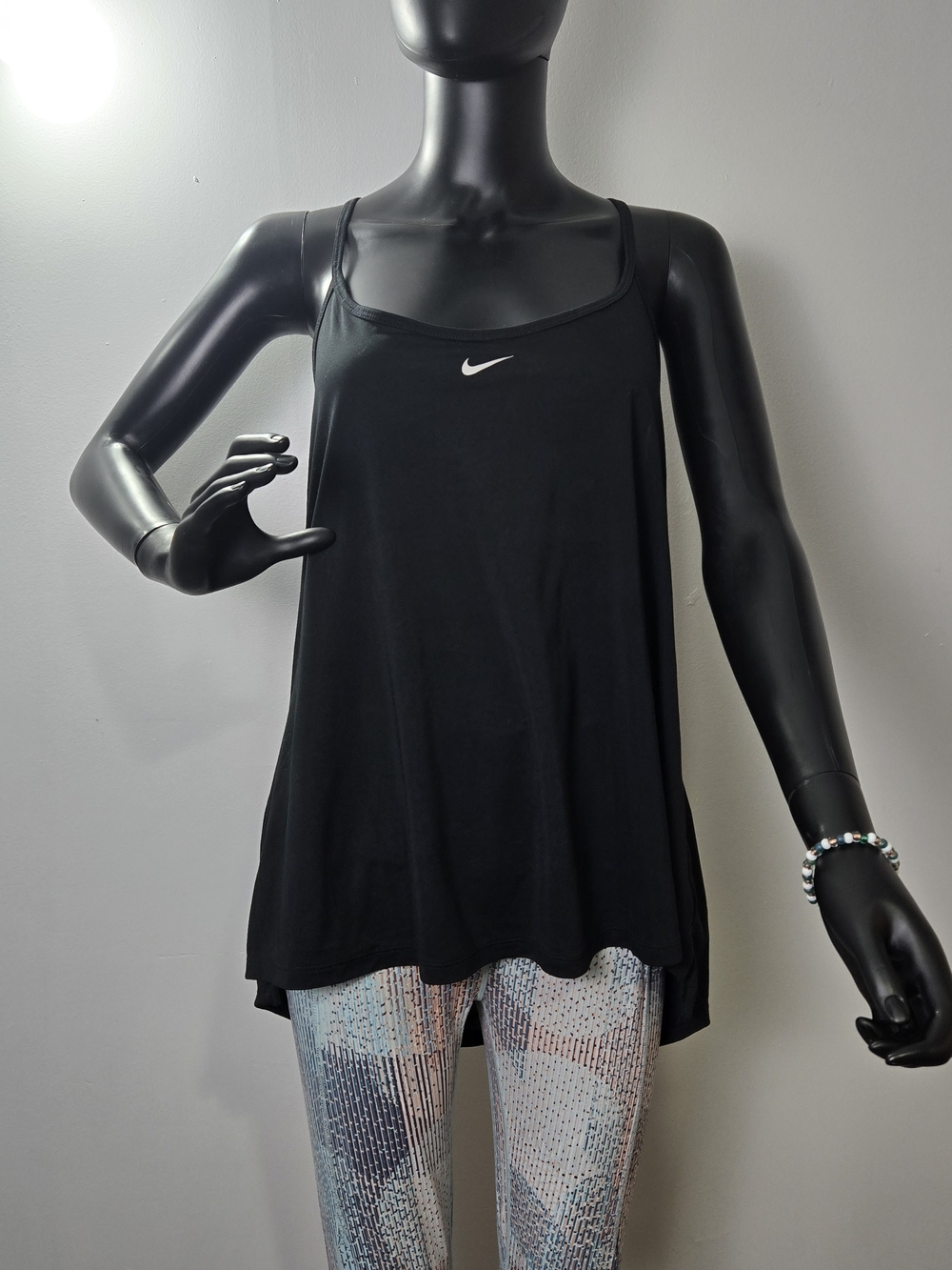 Nike Black Women's Slim-Strap Tank Top